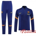 Barcelone Veste foot Bleu foncE - Entrainement 20 21 J30