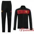 Manchester United Veste foot Noir rouge - Classique rEtro 20 21 J32