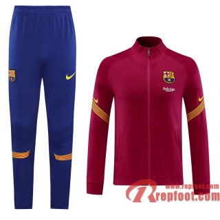 Barcelone Veste foot rouge - Entrainement 20 21 J33