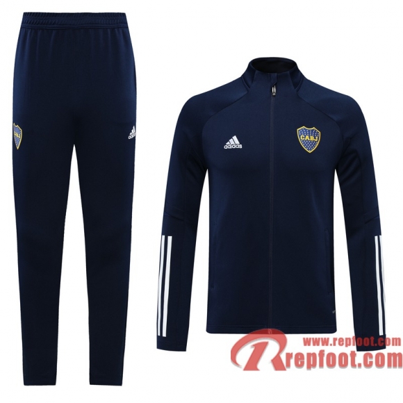 Boca Juniors Veste foot Bleu foncE - Entrainement 20 21 J62 Boca Juniors Veste foot Bleu foncE - Entrainement 20 21 J62