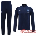 PSG Paris Veste foot Bleu foncE - Entrainement 20 21 J76 PSG Paris Veste foot Bleu foncE - Entrainement 20 21 J76