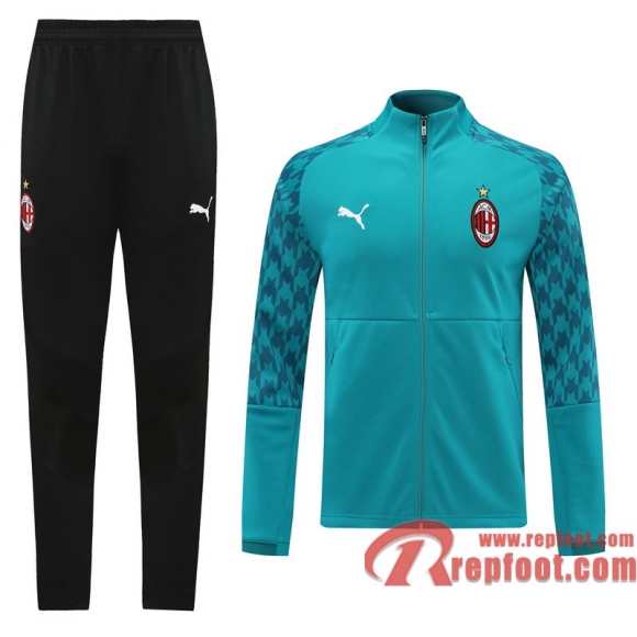 AC Milan Veste foot vert - Entrainement 20 21 J83