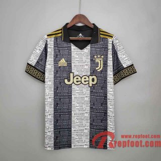 Juventus Maillots foot VS Adidas et Moschino Concept Design 21-22