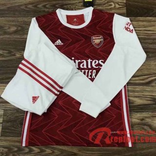 Arsenal Maillots foot Domicile Manche Longue 20 21