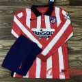 Atletico Madrid Maillots foot Domicile Manche Longue 20 21