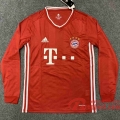 Bayern Munich Maillots foot Domicile Manche Longue 20 21