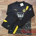 Dortmund BVB Maillots foot Exterieur Manche Longue 20 21