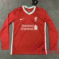 Liverpool Maillots foot Domicile Manche Longue 20 21