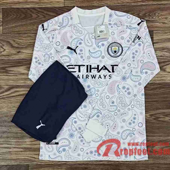 Manchester City Maillots foot Third Manche Longue 20 21