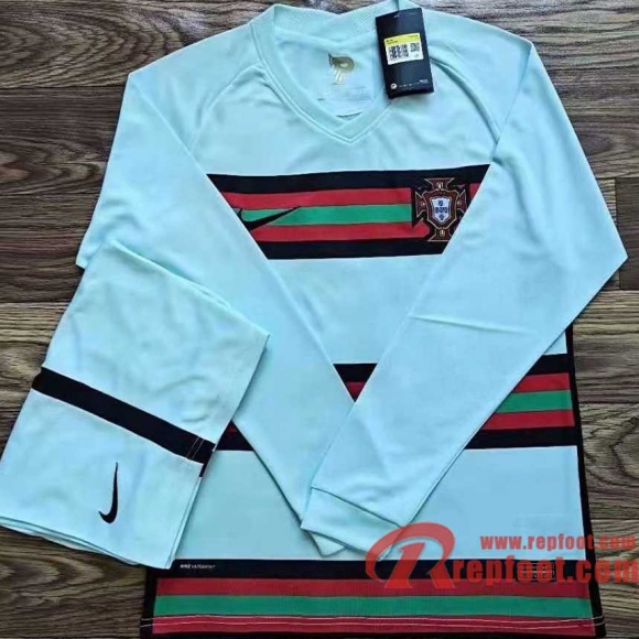 Portugal Maillots foot Exterieur Manche Longue 20 21 Portugal Maillots foot Exterieur Manche Longue 20 21