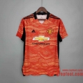 Manchester United Maillots foot Gardien de but Orange 21-22