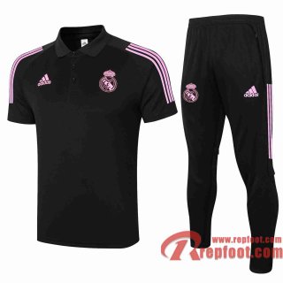 Real Madrid Polo foot noir - 20 21 P187