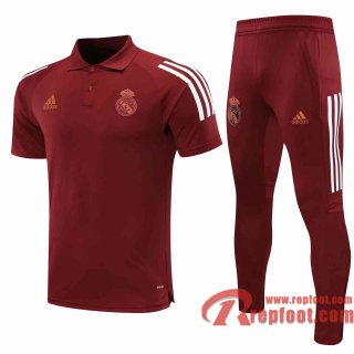 Real Madrid Polo foot Bordeaux - Sangles 20 21 P192