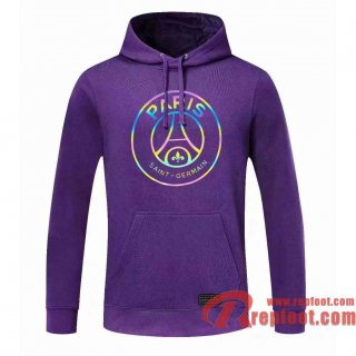 PSG Paris Sweatshirt Foot violet 20 21 S13