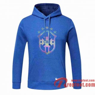 Bresil Sweatshirt Foot bleu 20 21 S20