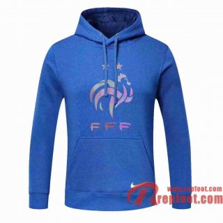 France Sweatshirt Foot bleu 20 21 S33