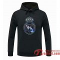 Real Madrid Sweatshirt Foot noir 20 21 S44