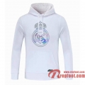 Real Madrid Sweatshirt Foot blanc 20 21 S48