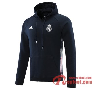 Real Madrid Sweatshirt Foot noir 20 21 S50