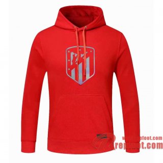 Atletico Madrid Sweatshirt Foot rouge 20 21 S55
