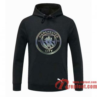 Manchester City Sweatshirt Foot noir 20 21 S61