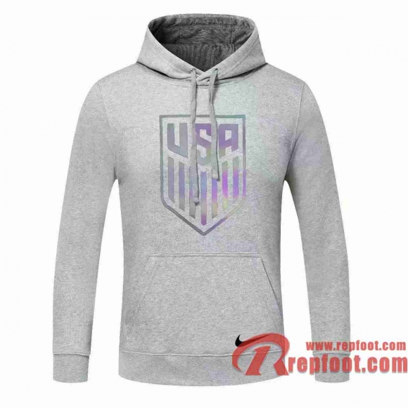 USA Sweatshirt Foot USA gris 20 21 S62
