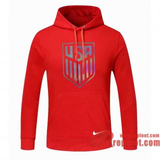 USA Sweatshirt Foot USA rouge 20 21 S64