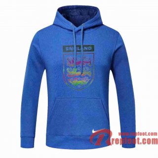 Angleterre Sweatshirt Foot bleu 20 21 S68