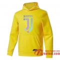 Juventus Sweatshirt Foot Jaune 20 21 S71
