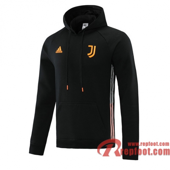 Juventus Sweatshirt Foot noir 20 21 S75 Juventus Sweatshirt Foot noir 20 21 S75