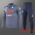 SSC Naples Survetement Foot gris - 20 21 T76