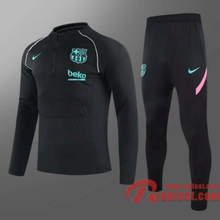 Barcelone Survetement Foot noir 20 21 T91