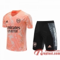 Arsenal Survetement Foot T-shirt Orange 20 21 TT101