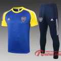 Boca Juniors Survetement Foot T-shirt saphir 20 21 TT109