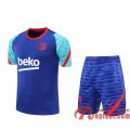 Barcelone Survetement Foot T-shirt bleu 20 21 T131