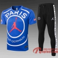 Paris PSG Survetement Foot T-shirt Jordan saphir 20 21 TT32