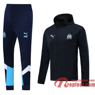 Marseille Coupe Vent bleu royal 20 21 W09