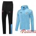 Manchester City Coupe Vent Bleu ciel 20 21 W35