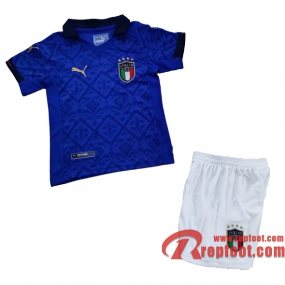 Ensemble Maillots Foot Equipe de Italie Enfant Domicile 2020 2021