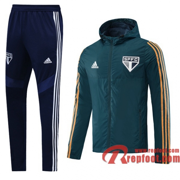 Coupe-Vent Survetement Foot Sao Paulo FC Bleu 2019 2020 Coupe-Vent Survetement Foot Sao Paulo FC Bleu 2019 2020