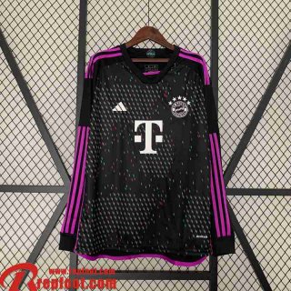 Bayern Munich Maillot de Foot Exterieur Manche Longue Homme 23 24