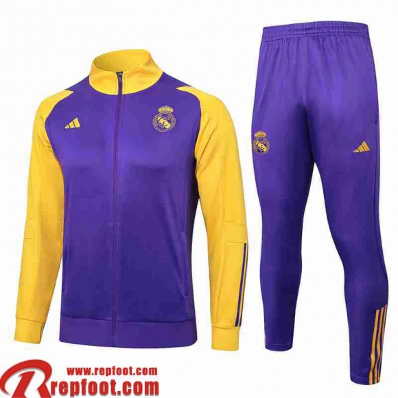 Real Madrid Veste Foot Homme 23 24 B103 Real Madrid Veste Foot Homme 23 24 B103