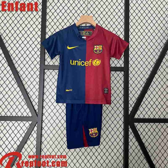 Barcelone Retro Maillot De Foot Domicile Enfant 08 09