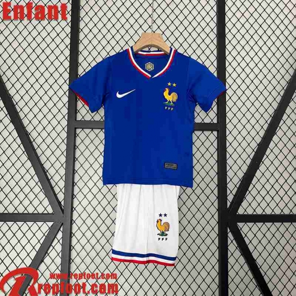 France Retro Maillot De Foot Domicile Enfant 2024