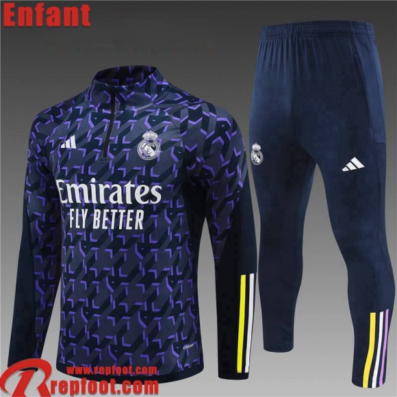 Real Madrid Survetement de Foot Enfant 23 24 C155