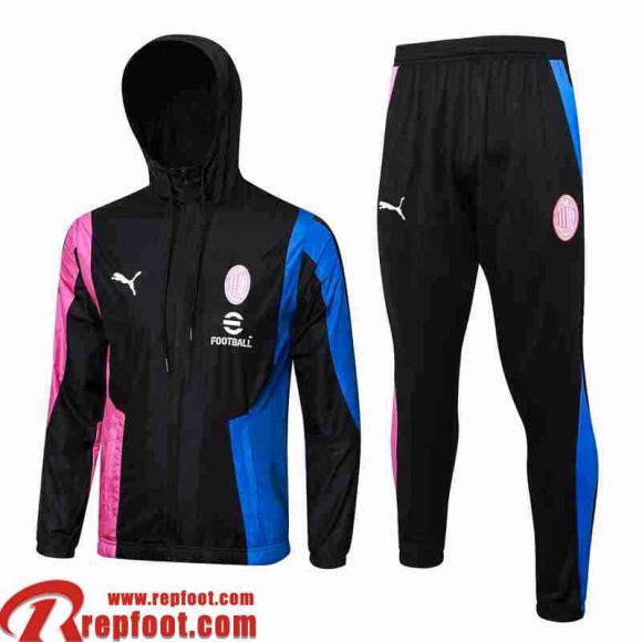 AC Milan Coupe Vent - Sweat a Capuche Homme 23 24 D206