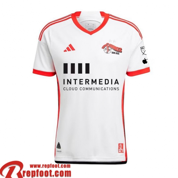 San Jose Earthquakes Maillots De Foot Exterieur Homme 2025  San Jose Earthquakes Maillots De Foot Exterieur Homme 2025