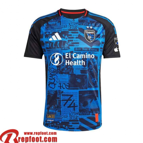 San Jose Earthquakes Maillots De Foot Domicile Homme 2025  San Jose Earthquakes Maillots De Foot Domicile Homme 2025