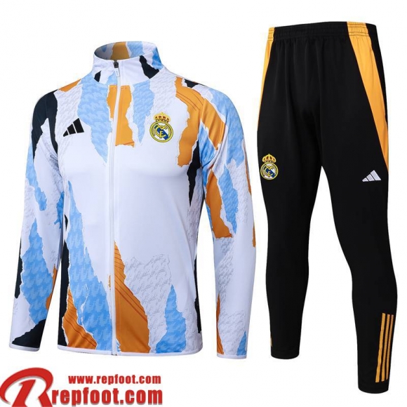 Real Madrid Veste Foot Homme 2024 2025 B407 Real Madrid Veste Foot Homme 2024 2025 B407