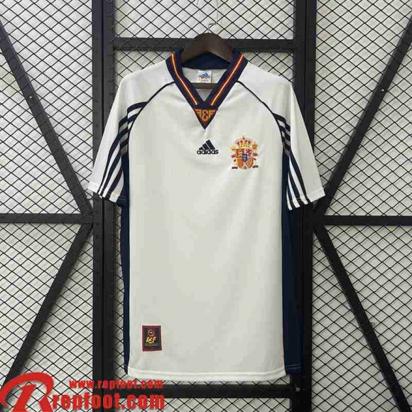 Espagne Retro Maillots De Foot Exterieur Homme 1998 FG707